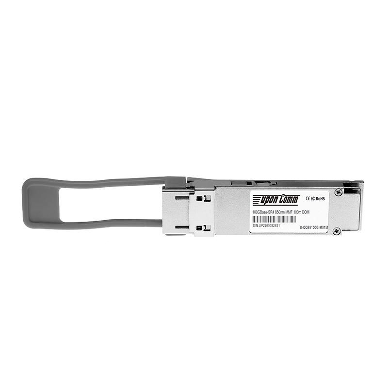 100GBase-SR4 850nm MMF 100m DOM QSFP28 Optical Transceiver